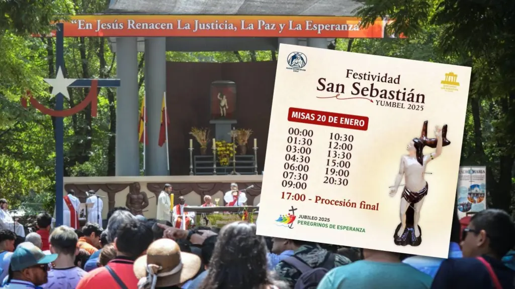 Conozca los horarios de las misas y la procesión de San Sebastián en Yumbel este 20 de enero, Cedida