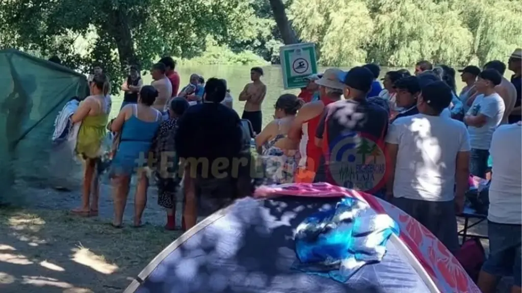 El hecho se registró en el camping municipal de Saltos del Laja, FB Emergencias Laja