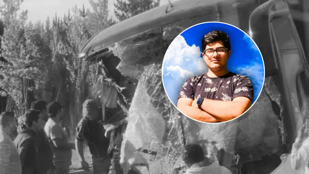 El accidente se registró el pasado viernes 17 de enero., Gentileza