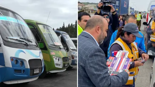 Detienen a conductores de locomoción colectiva por conducir bajo los efectos de drogas en la Ruta 160