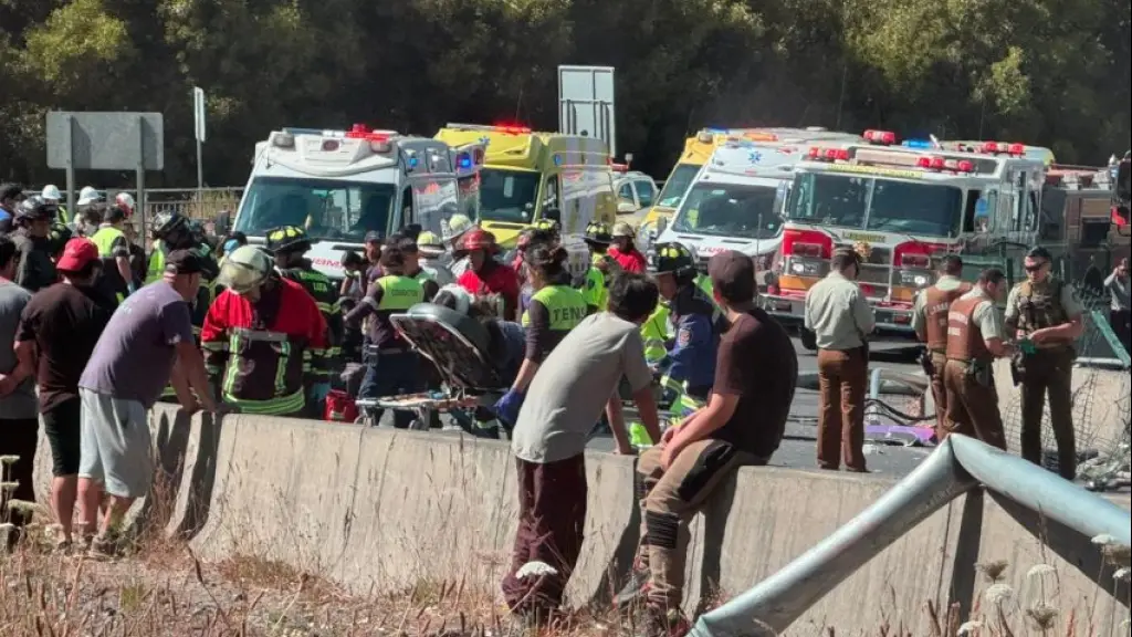 El accidente se registró a la altura del km 40 de la Ruta 160, Municipalidad de Lota