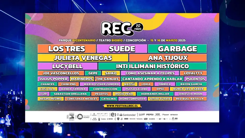 REC 2025 anuncia un cartel de lujo para celebrar su décima edición, Cedida