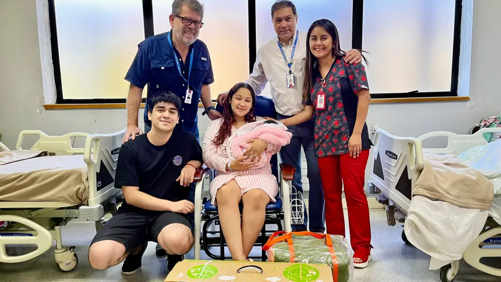 Sophie Aurora es la primera bebé del 2025 en la provincia de Biobío, CAVRR