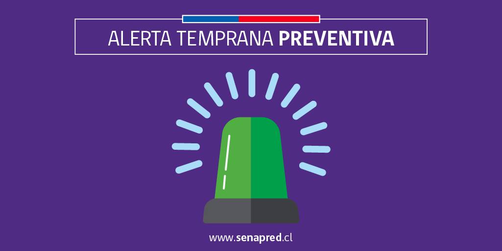 Declaran Alerta Temprana Preventiva para la región del BioBío / SENAPRED