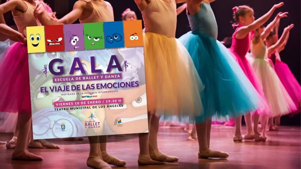 Gala de ballet El viaje de las emociones se presentará en el Teatro Municipal de Los Ángeles este viernes, Cedida