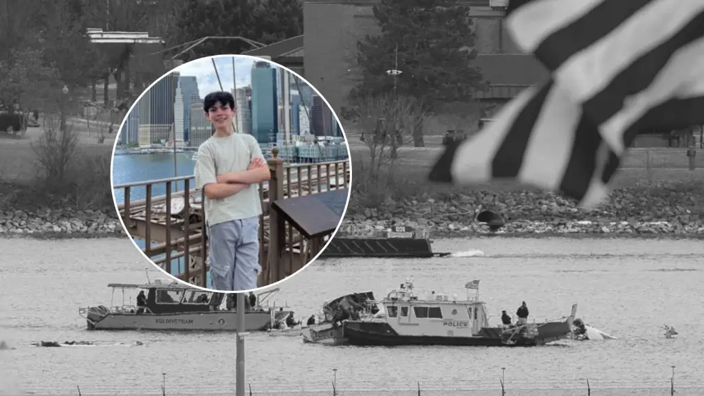 Se trata de Franco Aparicio, un niño chileno que viajaba junto a su padre argentino, Luciano Aparicio, en el vuelo afectado. ,  Jose Luis Magana | AP