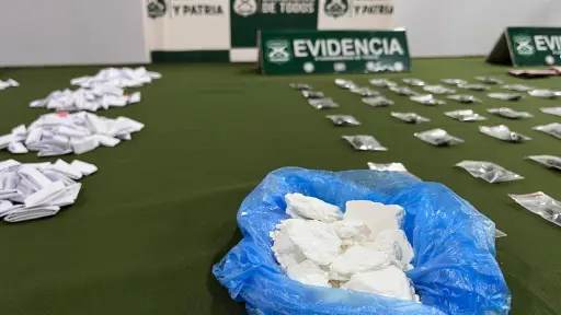 O.S.7 saca de circulación medio kilo de droga en operativo realizado en Los Ángeles