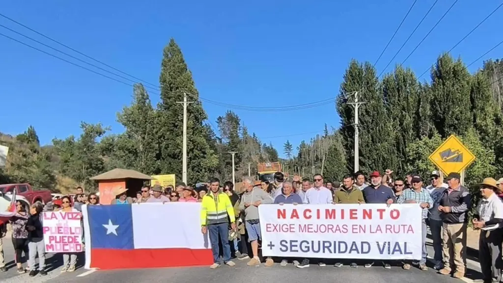 Protesta vecinos Nacimiento