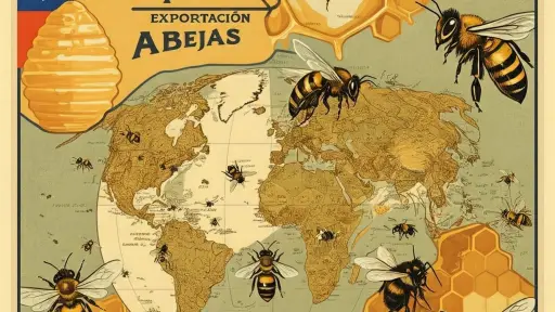 Chile avanza en exportación de abejas con nueva ruta comercial hacia Norteamérica