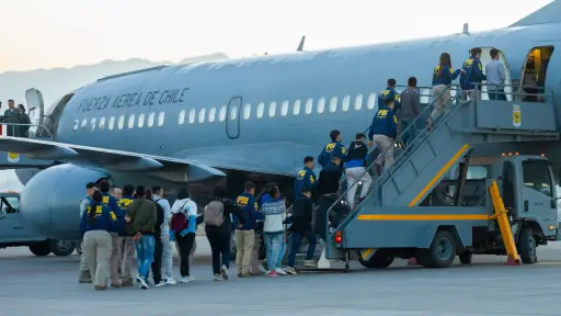 Chile realiza primer vuelo del año con 37 expulsiones de extranjeros por delitos graves