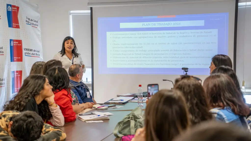 Reunión de autoridades de Salud con Agrupaciones TEA, Seremi de Salud Biobio