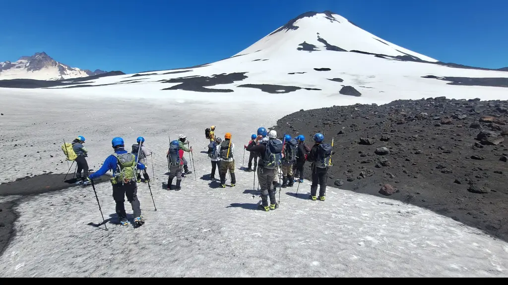 Cima del volcán Antuco, cedida