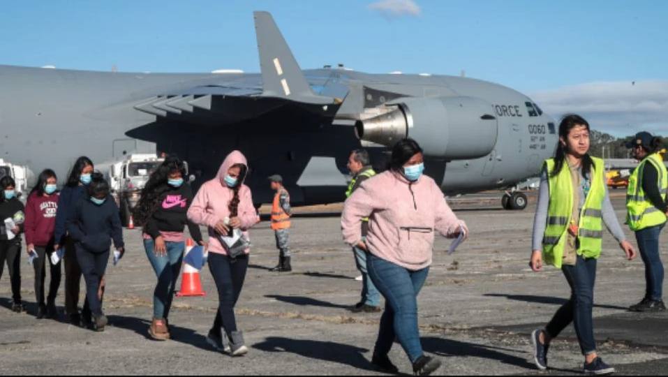 Deportación de migrantes a México / Casa Blanca 