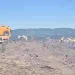 Brigadistas en labor de combate, Archivo / La Tribuna