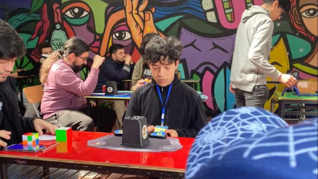 Pedro Mora el pionero del speedcubing, cedida