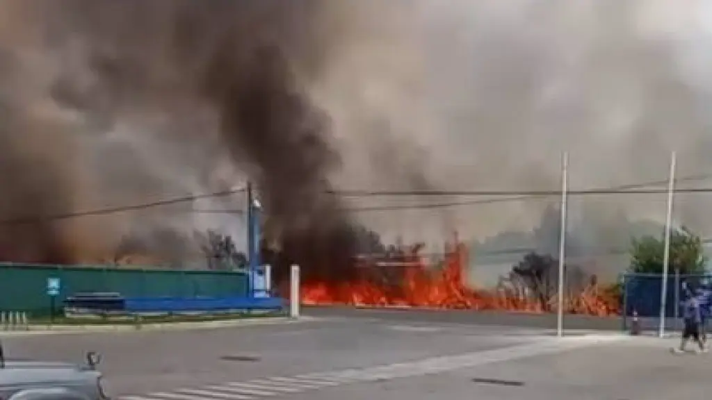 Incendio en Contructor Center, Extraída de Radio Camila