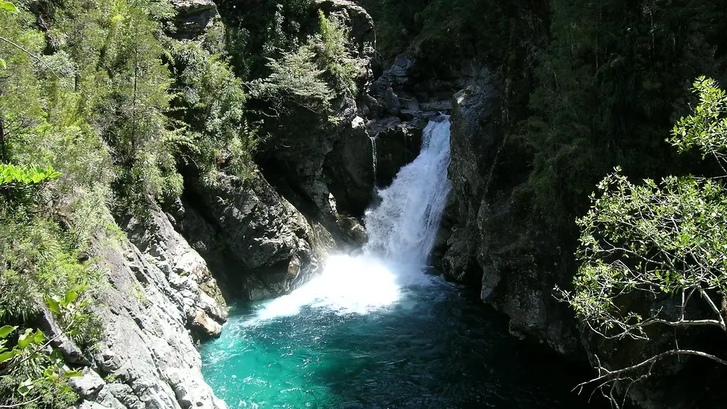 Salto del río Azul: El refugio secreto de la naturaleza en el corazón de Alto Biobío, Cedida