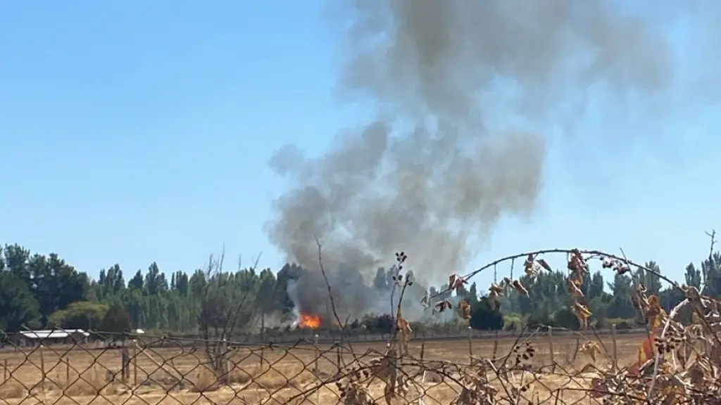 Incendio en Los Encinos, Cedida