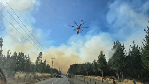En prisión preventiva quedó el hombre acusado de provocar incendios forestales en la comuna de Quilleco