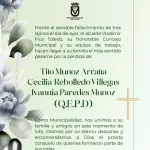 Pesar en Laja por las víctimas fatales., Municipalidad de Laja.