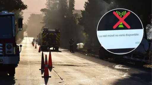 Vecinos reclaman por cortes de señal telefónica que complican comunicación durante emergencias en Los Ángeles