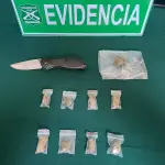 Patrulla Foco decomisó droga., Cedida