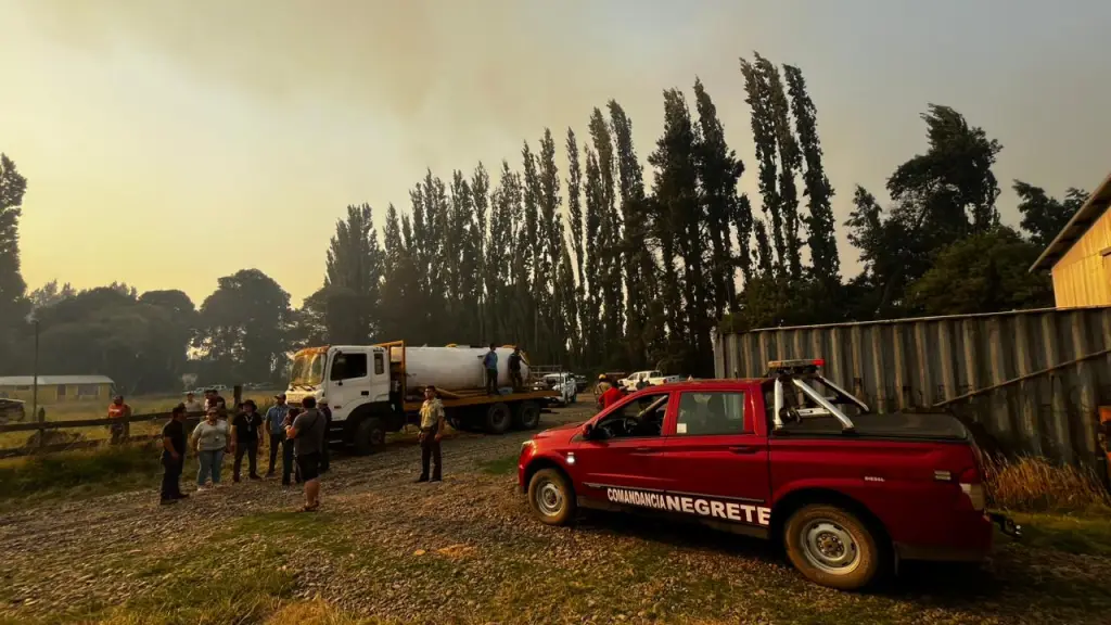 Incendio Negrete , Cedida