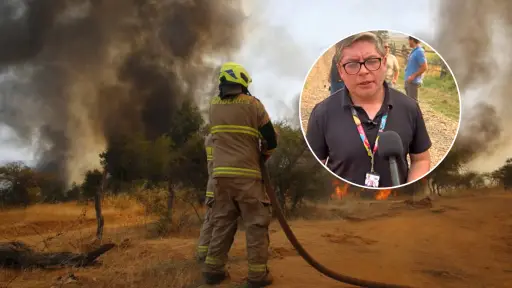 Lo importante es proteger la vida: Alcalde de Negrete tras incendio en Vaquería y Rancho de Oro