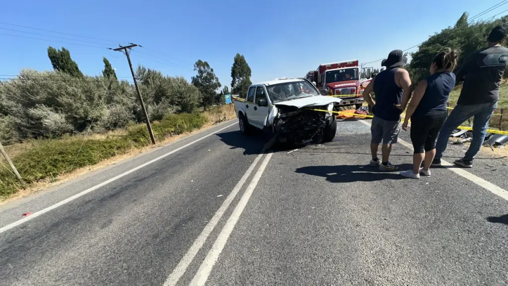 Accidente vehicular en Yumbel, Diario La Tribuna 