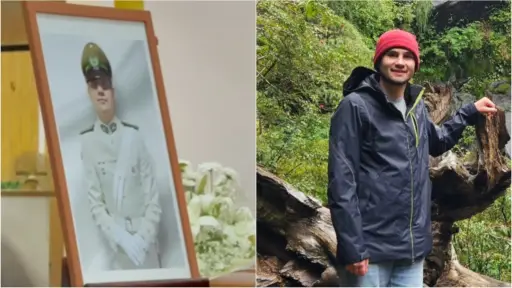 Despedida en Concepción: emotivo funeral del carabinero fallecido en La Moneda