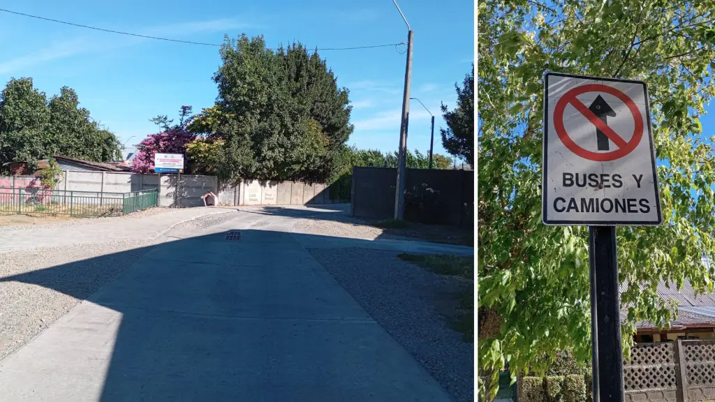 Camiones ponen en peligro el paso el Buitre