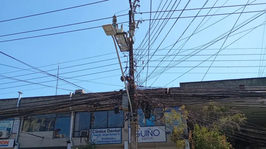 Exceso de cables en Los Ángeles