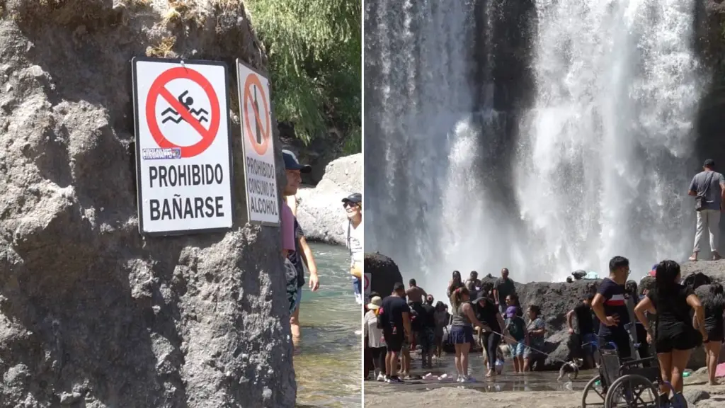 Saltos del Laja registra alta tasa de accidentes por “piqueros”: Llaman a extremar precauciones, Cedida
