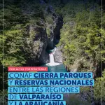 Parques y reservas del Biobío cerrados por ola de calor extrema y riesgo de incendios forestales, Cedida
