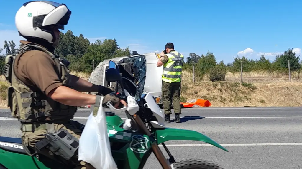 Accidente Los Ángeles-Laja, gentileza