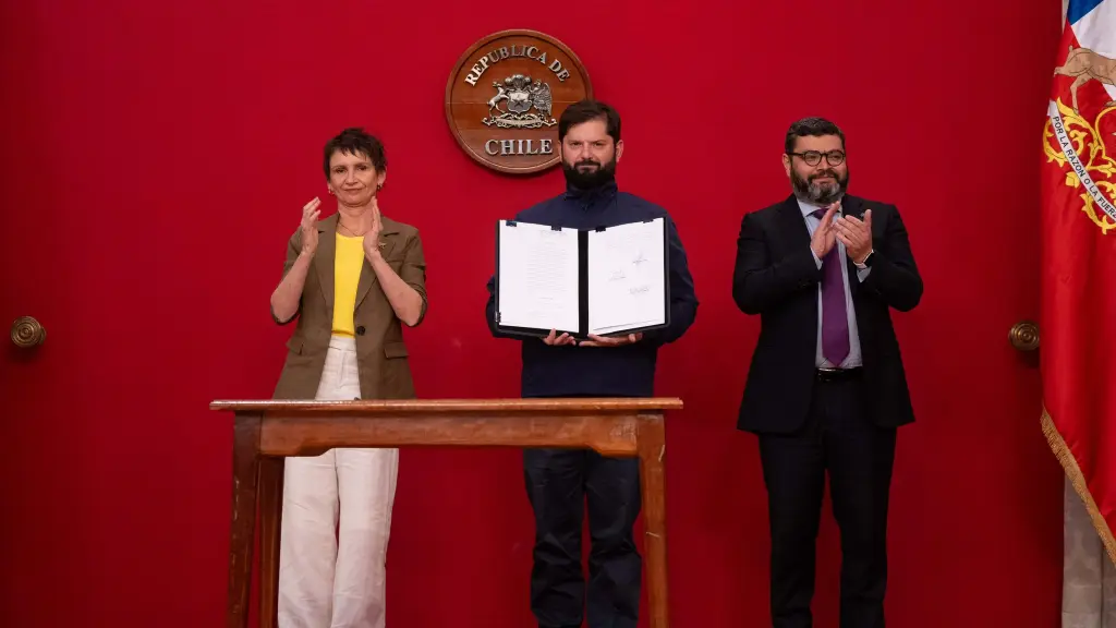 Desde ahora, contamos con una legislación moderna, democrática y eficaz contra el terrorismo, señaló el mandatario. , X | @GabrielBoric