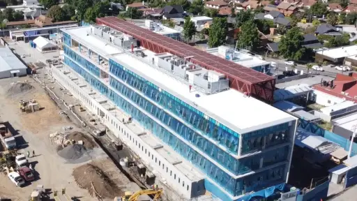 Construcción de edificio judicial de Los Ángeles genera 250 empleos directos 
