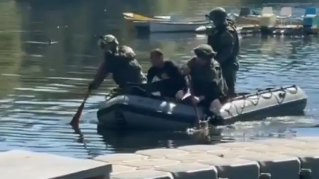 Operativo del GOPE en Laja, X @CarabBioBio