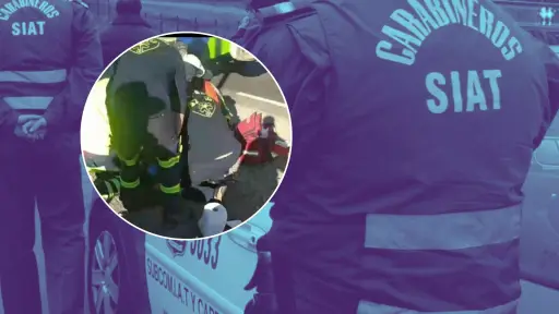 Accidente en Nacimiento deja dos heridos tras choque entre camión y vehículo menor