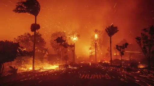 Medios estadounidenses culpan a bandas chilenas de causar los incendios en Los Ángeles