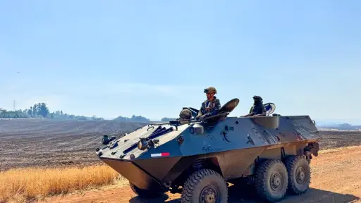 Refuerzan seguridad para brigadistas en Biobío con patrullajes militares y policiales