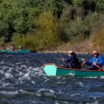 bajada en bote por el río Biobío, cedida