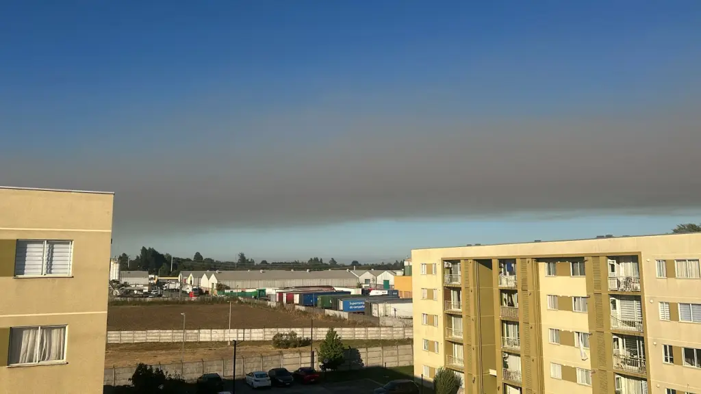 Pese a no tener incendios, Los Ángeles volvió a cubrirse de humo., Diario La Tribuna