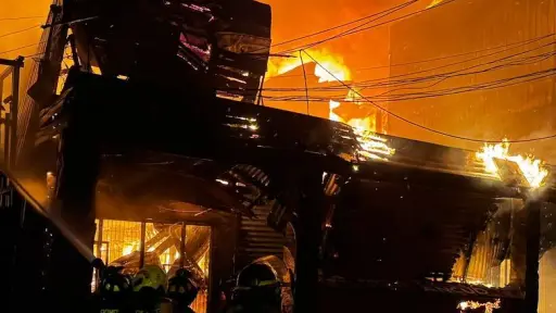 Emergencia comunal en Ancud por megaincendio: 300 damnificados y más de 60 locales afectados