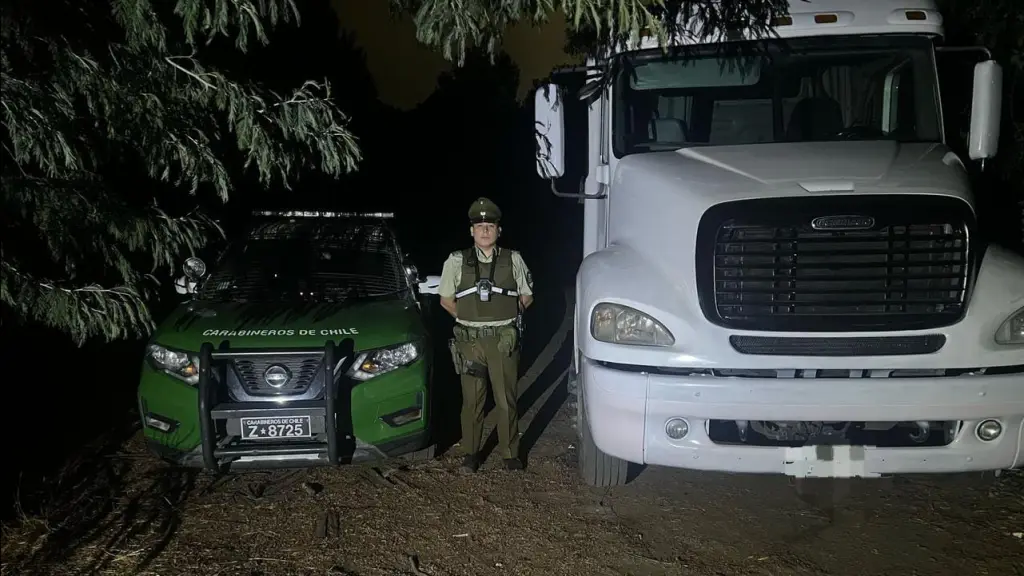 La carga fue avaluada en 60 millones de pesos, Cedida