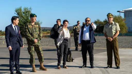 Ministra Tohá inaugura nueva posta en Santa Juana que fue arrasada por las llamas hace dos años