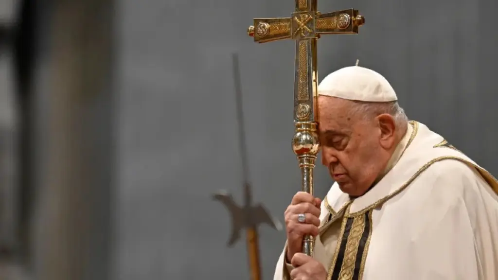 La Santa Sede confirmó que no presidirá el rito del Miércoles de Ceniza el próximo 5 de marzo., Vatican Media.