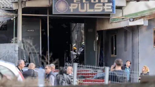 El Gobierno macedonio confirma 51 muertos en el incendio en la discoteca en Kocani