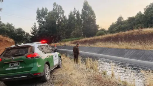 Encuentran sin vida a adulto mayor en canal de regadío en Pemuco