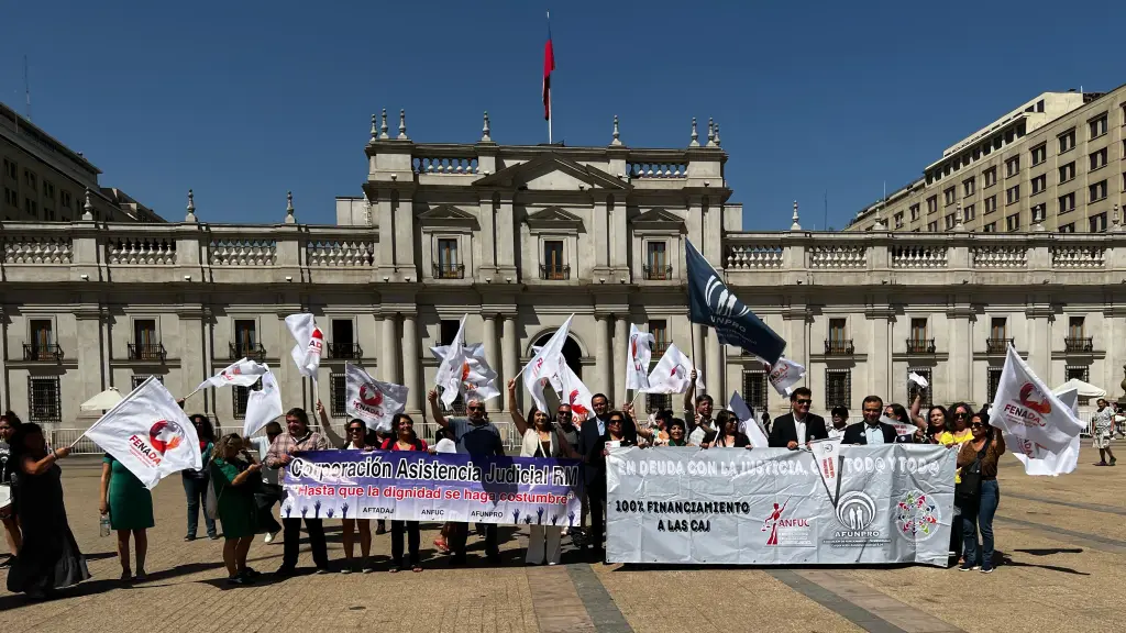 Trabajadores de Corporaciones de Asistencia Judicial anuncian paro nacional por incumplimiento de acuerdos, Cedida